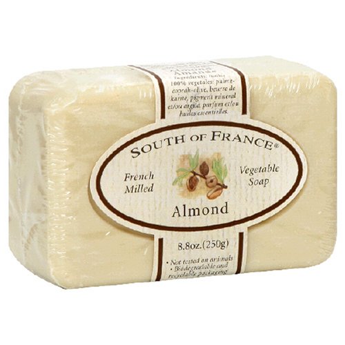 Natural French Milled Soap - Almond - 8.8 oz