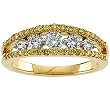 14K Yellow Gold Yellow Diamond Engagement Ring - 0.75 Ct.