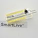 SmartLive 110v 6w G8 Dimmable LED Light Warm White 3000k 40W~50W Halogen Replacement For Chandelier Crystal Ceiling Lamp Light In living room kitchen bath room