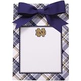 NCAA Notre Dame Fighting Irish Wordmark Plaid Tear Notepad