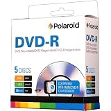 Polaroid PRMDVD0005J 4x 8CM 1.4 GB/30 Minute Mini DVD-R (5 Pack)
