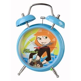 Kim Possible - R�veil enfant/jeune - Quartz Analogique - Alarme