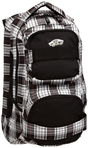 Vans M Shroud Skatepack Black Checks, Sac &agrave; dos homme - Noir (Black Checks), Synth&eacute;tique