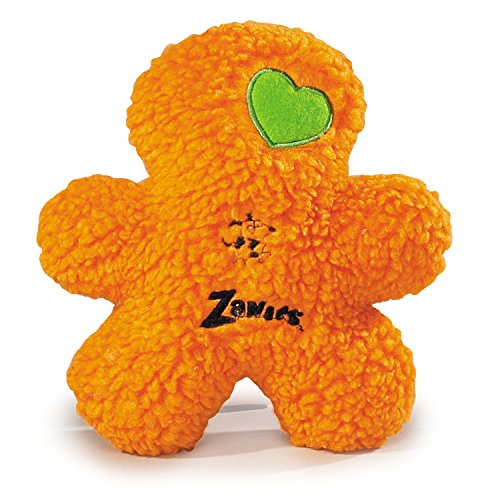 Zanies Embroidered Berber Boy Dog Toys, Orange