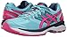 ASICS Women's GT-2000 4 Running Shoe, Turquoise/Hot Pink/Navy, 9 M US