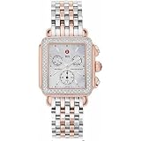 Michele Deco Diamond Rose Gold-Tone Ladies Watch MWW06A000450 by Michele