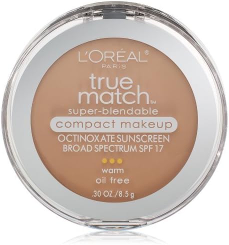 L'Oreal Paris True Match Super-Blendable Compact Makeup, Nude Beige, 0.30 Ounces by L'Oreal Paris Cosmetics