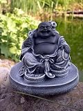 Buddha klein schwarz/schiefergrau