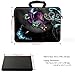 Meffort Inc 17 Inch Neoprene Laptop Bag with Extra Side Pocket, Soft Carrying Handle & Removable Shoulder Strap Fit 16