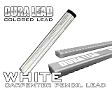 White - Dura Lead Replacement Lead for Striker Construction Pencil