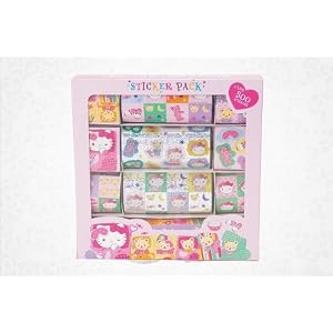 Hello Kitty Stickers in Box: Slumber Party