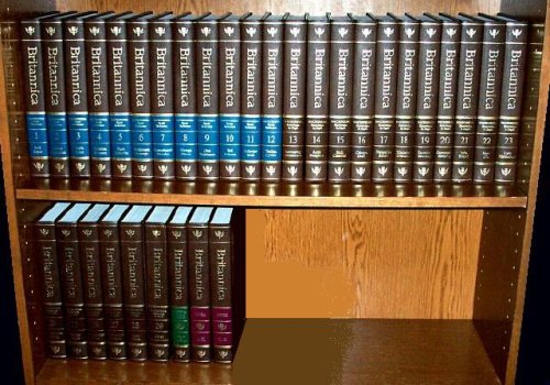 Cover image : Encyclopedia Britannica Set, 1989 Updated To 1990, Dark Brown Set, 34 Vols. Complete Set, NICE