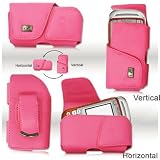Horizontal/Vertical PINK Premium Pouch Style 01 Size B Universal For Samsung, LG, Nextel, Motorola,