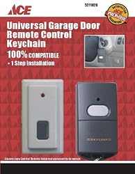 2 each: Ace Universal Garage Door Remote Control Keychain (G6MR)