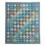 Chambray Nine Patch Quilt Queen 85 x 95 In.