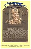 Jim Palmer Hall Of Fame Gold Plaque