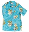 Caribbean Joe Floral Printed Campshirt