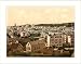 Flensburg view from Ballastberg I. Schleswig-Holstein Germany, c. 1890s, (L) Library Image