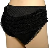 Womens Black Rhumba Panty