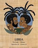 Libra (Sep 23-Oct 23) Art Poster Print by Orah-El, 8x10
