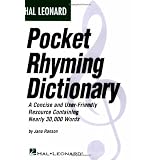 Hal Leonard Pocket Rhyming Dictionary: A Concise and User-Friendly Resource Containing Nearly 30,000 Words