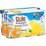 Dole Pineapple Orange Juice Blend, 6-Ounce Containers (Pack of 48)