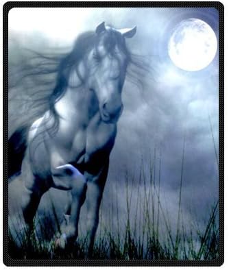 Stylish Running Horse Cheap Blanket 50" x 60" (Medium)