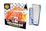 Flitz International Buff N Polish Ball Combination Kit with Polish Cloth and Wax