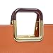 Dasein Flat Bottom Square Handle Tote, Shoulder Handbag, Tablet, iPad Bag
