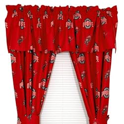 Ohio State Buckeyes - Collegiate Curtain Panels - (Big 10 Conference)