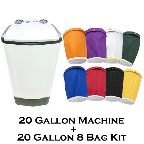 20 Gallon Bubble Magic Washing Machine + GRO1 Ice Hash Extraction 5
