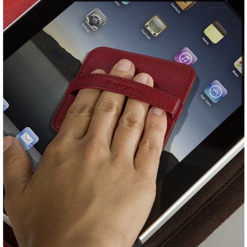 Targus CleanVu Cleaning Pads for Apple iPad, iPad 2, iPhone, Motorola Xoom, Samsung Galaxy, BlackBerry Playbook TXA00212US (2Black/1Red) 3 Pack