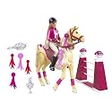 Mattel Barbie Jumper Tawny Horse with Barbie