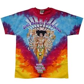 Jimi Hendrix - Bold As Love Tie Dye T-Shirt