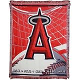Los Angeles Angels of Anaheim Jacquard Woven Blanket Throw