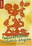 Fensterbilder herbstlich-filigran: Frhliche Motive in warmen Farben