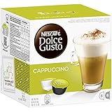 Nescafé Dolce Gusto Cappuccino 16 Capsules (Pack of 3, Total 48 Capsules, 24 servings)