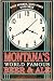 Retro style MONTANA'S Beer & Ale wall clock USA
