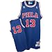 Julius Erving Jersey: adidas Blue Throwback Swingman #6 Philadelphia 76ers Jersey
