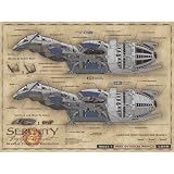 (12x16) Serenity Movie Firefly Blueprints Reference Pack Spiral Bound Book