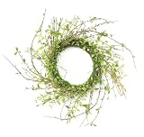 Melrose International 26-Inch Diameter Wispy Pussy Willow and Twig Wreath