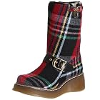 Sugar Women's Halo Wool Plaid Wedge
