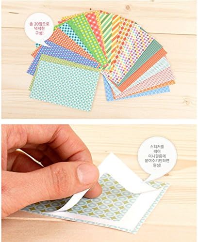 40pcs Scandinavian Design Instant Fuji Films Fujifilm Instax Mini 8 7s 25 50s Sticker