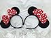 Finex® Set of 12 Mickey Minnie Mouse Costume Deluxe Fabric Ears Headband *Set of 12* (Minnie)
