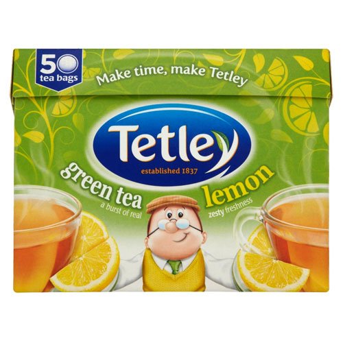 Tetley Green Tea Lemon 50 Btl.