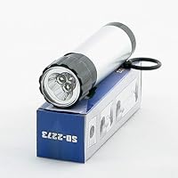 Ledwholesalers Mini Generator 3 LED Light Emergency Self Power Flashlight, 3017