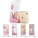 ESR iPhone 6s Case, iPhone 6 Case, Soft Gel TPU Silicone Case Clear with Design Cute Cartoon Slim Fit Ultra Thin Protective Cover for 4.7 inches iPhone 6/iPhone 6s_Pink Floral Girl