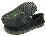 Simple Mens Over Easy Black Slip-On Casual Shoes US SIZES