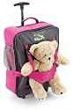 Cabin Max Bear Childrens luggage carry on trolley suitcase - Pink