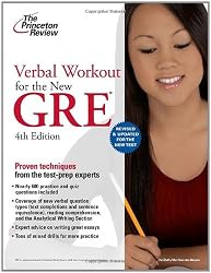 Verbal Workout for the New GRE, 4th Edition (Graduate School Test Preparation)